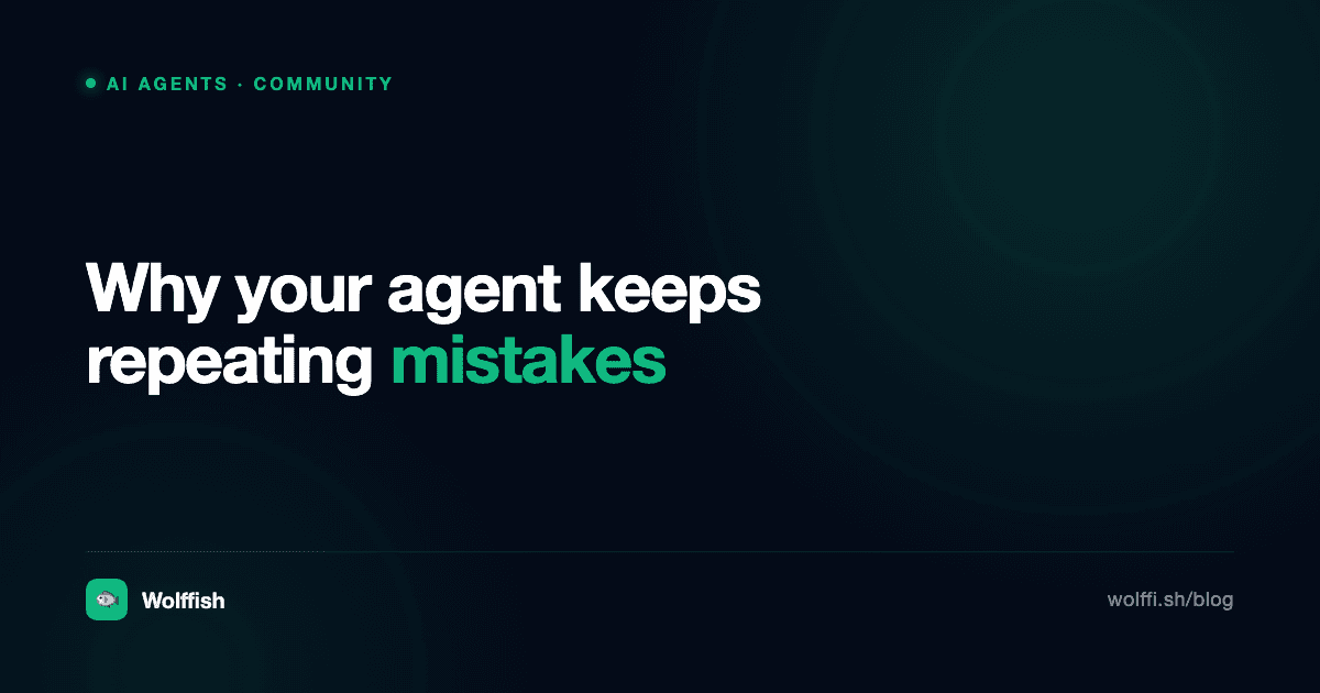 Why Your AI Agent Repeats Mistakes: Negative Memory