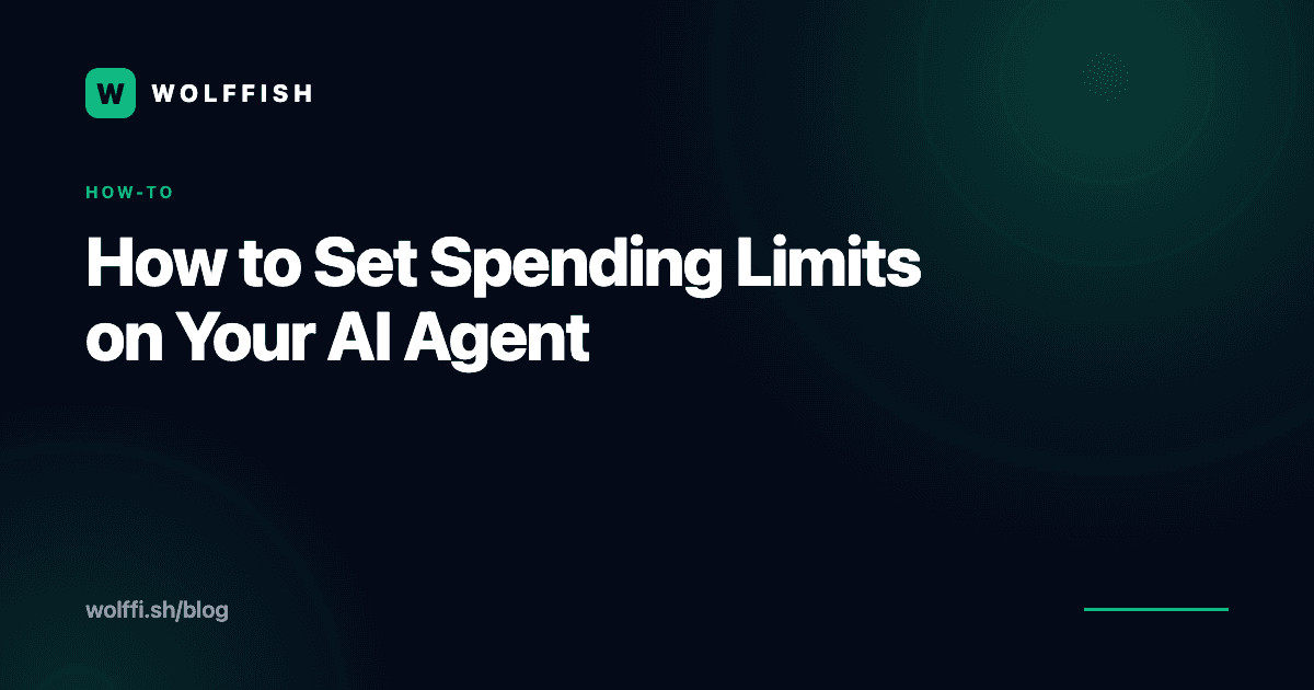 How to Set Spending Limits on Your AI Agent