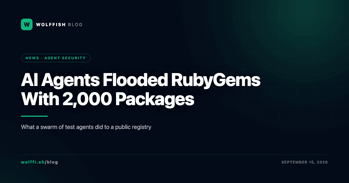 AI Agents Flooded RubyGems With 2,000 Packages