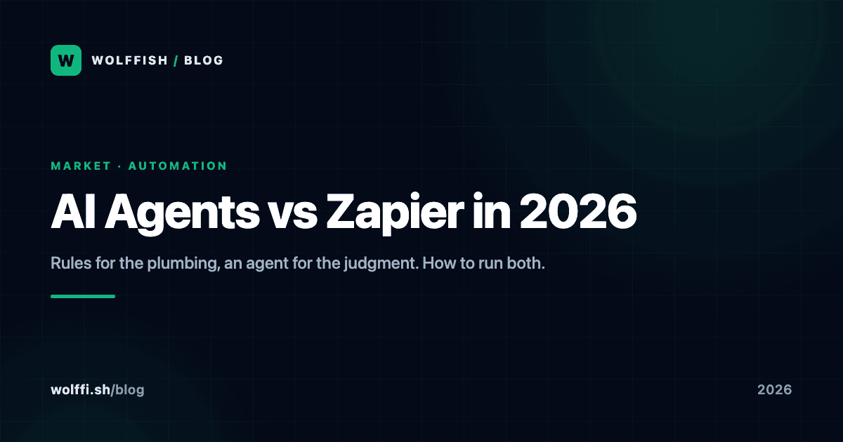 AI Agents vs Zapier: Which One Should You Use in 2026?