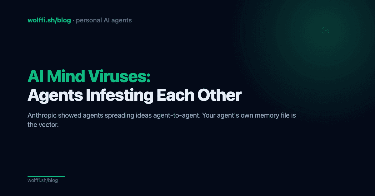 AI Mind Viruses: How Agents Infect Each Other
