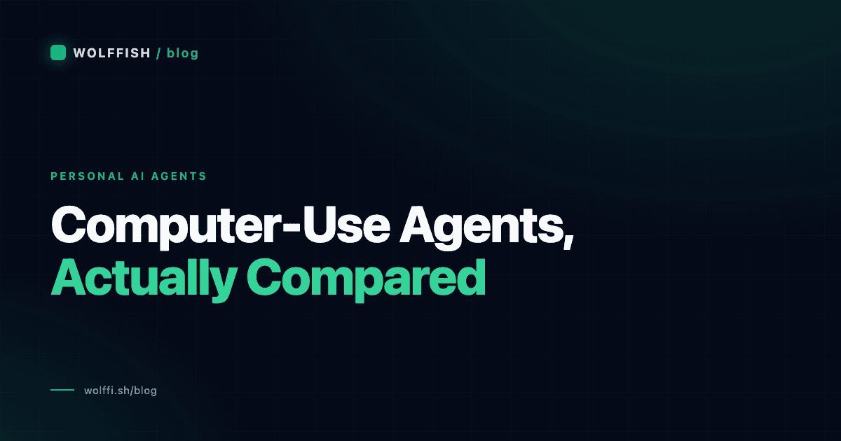 Computer-Use AI Agents Compared: Which Actually Works
