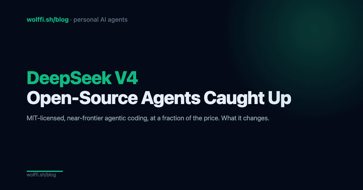 DeepSeek V4: Open-Source AI Agents Just Caught Up