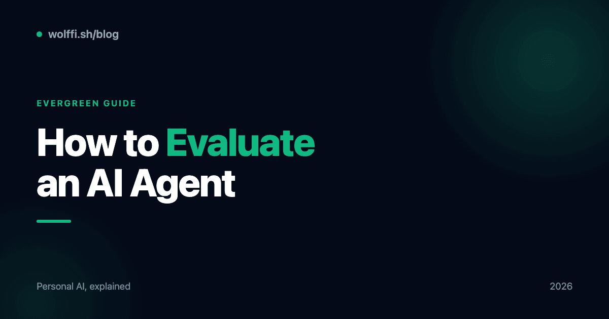 How to Evaluate an AI Agent: Metrics That Matter