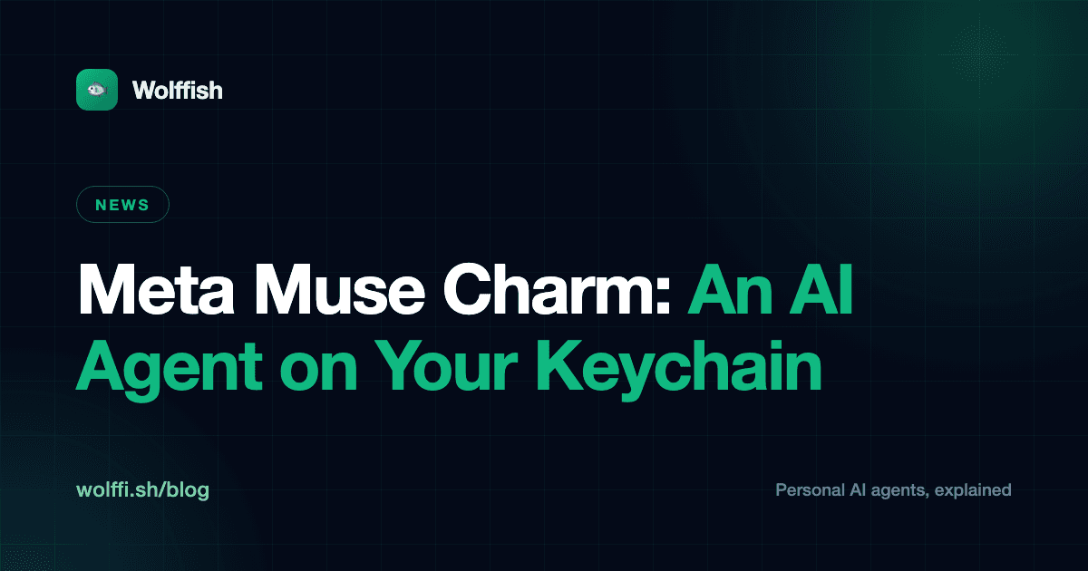 Meta Muse Charm: An AI Agent on Your Keychain